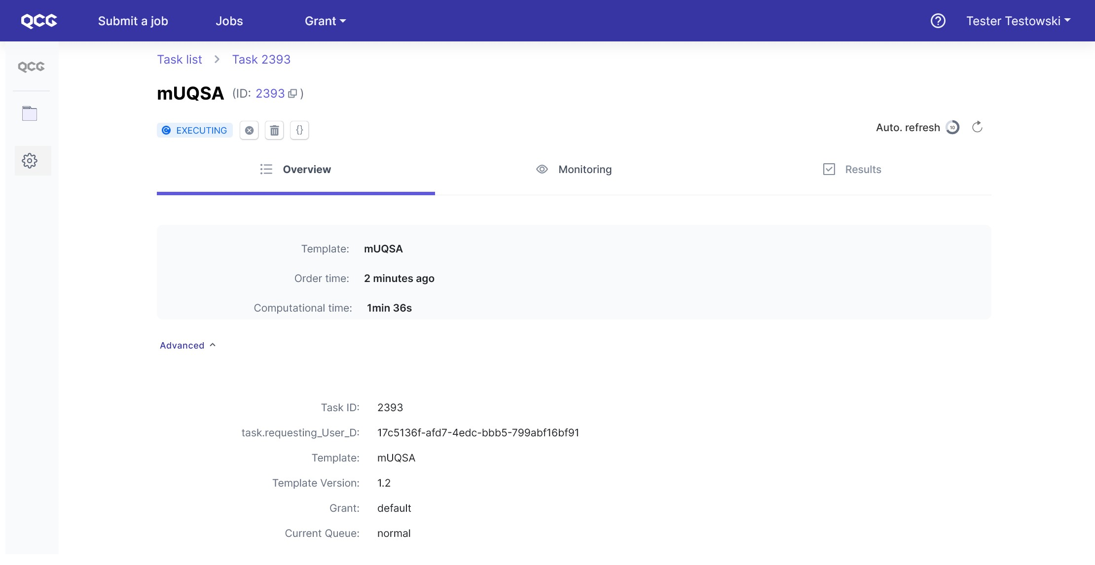 Task details